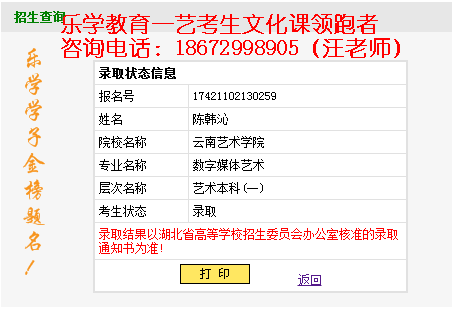 武汉艺考生文化课冲刺